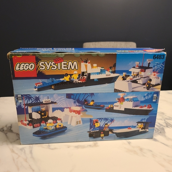 ⚡️HOST PICK⚡️1994 Lego System  6483 Coastal Patrol Set - Picture 2 of 7